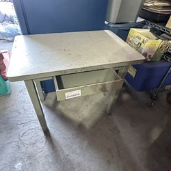 Metal Desk