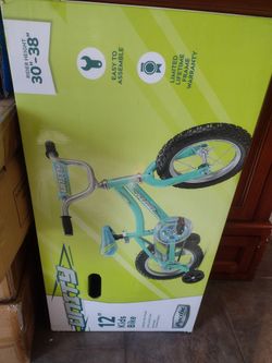 12" Kids Bike ( Rider Height 30" To 38" )