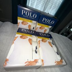4 (3 Packs ) Ralph Lauren Polo under Shirts 