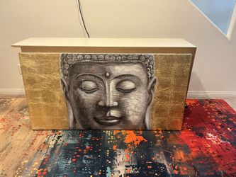 Nice Black & Gold Buddha Canvas