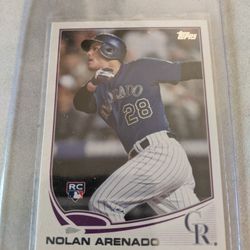 2013 Topps Baseball. Nolan Arenado Rookie Card
