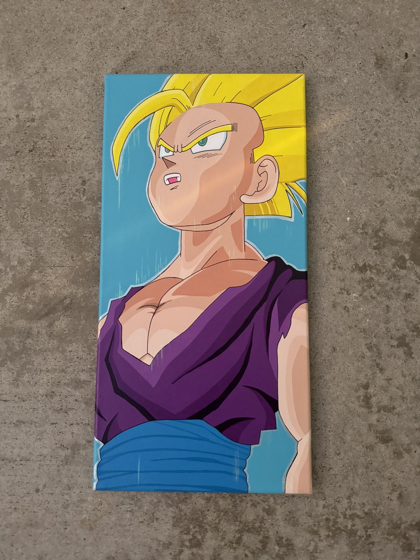 Dragon Ball A Gohan Canvas Painting