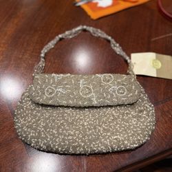 Vintage Beaded Crystal Purse