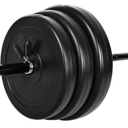 Signature 100lb Vinyl Weight Plates Set New In box