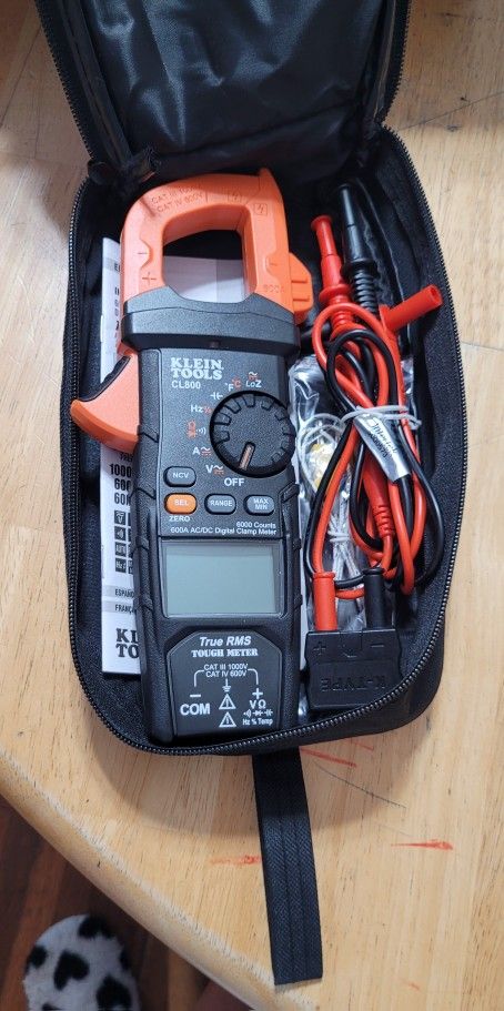 TRUE RMS TOUGH METER KLEIN TOOLS CL 800 ($125) O.B.O.
