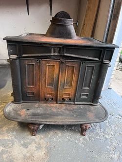 Vintage Craft Spain Cast Iron Wood Stove