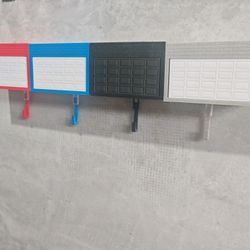 Hot Wheels 3D Garage Door Opening Key Holder Display Case