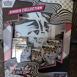 WHITE FLARE BINDER COLLECTION POKEMON