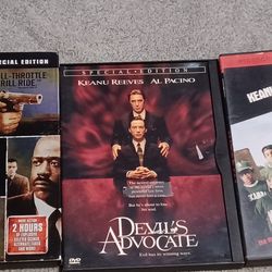 Keanu Reeves Street Kkngs Hardball Devils Advocate DVD Movie Pacino