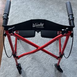 NEW Adult Rollator Walker - Red