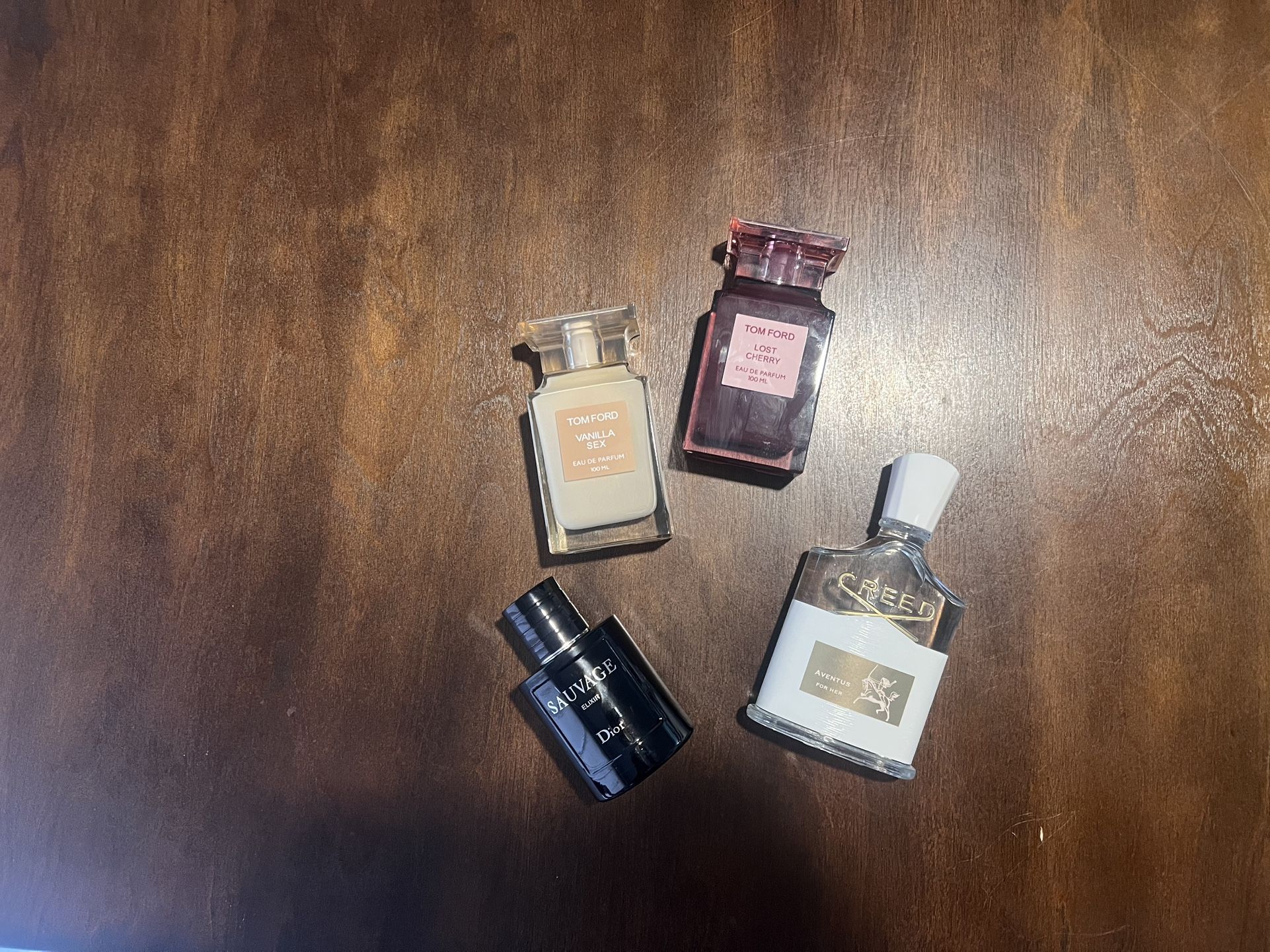 Cologne collection 100ML bottles