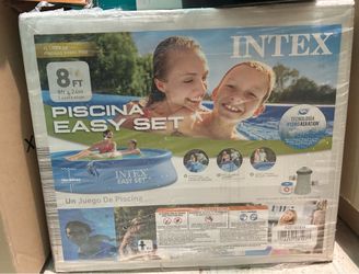 Intex 8ft East Set Pool with Krystal Clear Pump