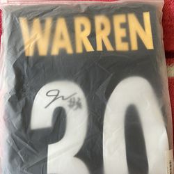 Jalen Warren Signed Jersey Authenticated 
