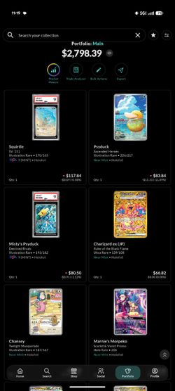 Entire Pokemon card collection