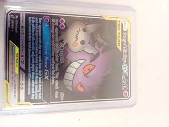 Gengar and mimikyu card
