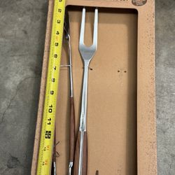 Bbq Grill Set Tongues And Fork John Wayne 18 Inch