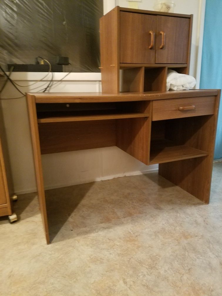 Computer table / storage / cabinet plus printer table