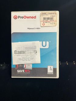 ABC Wipeout 3 Wii game Untested