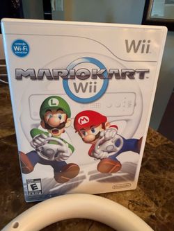 Mario Kart Wii (Game & Wheel - Nintendo Wii Excellent