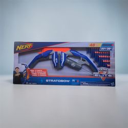 NERF N-Strike Elite Stratobow Bow Blue/Orange 48-Dart Pack