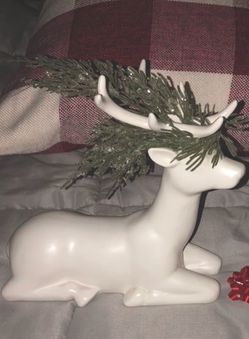 Ceramic deer ๐ฆ hobby lobby item