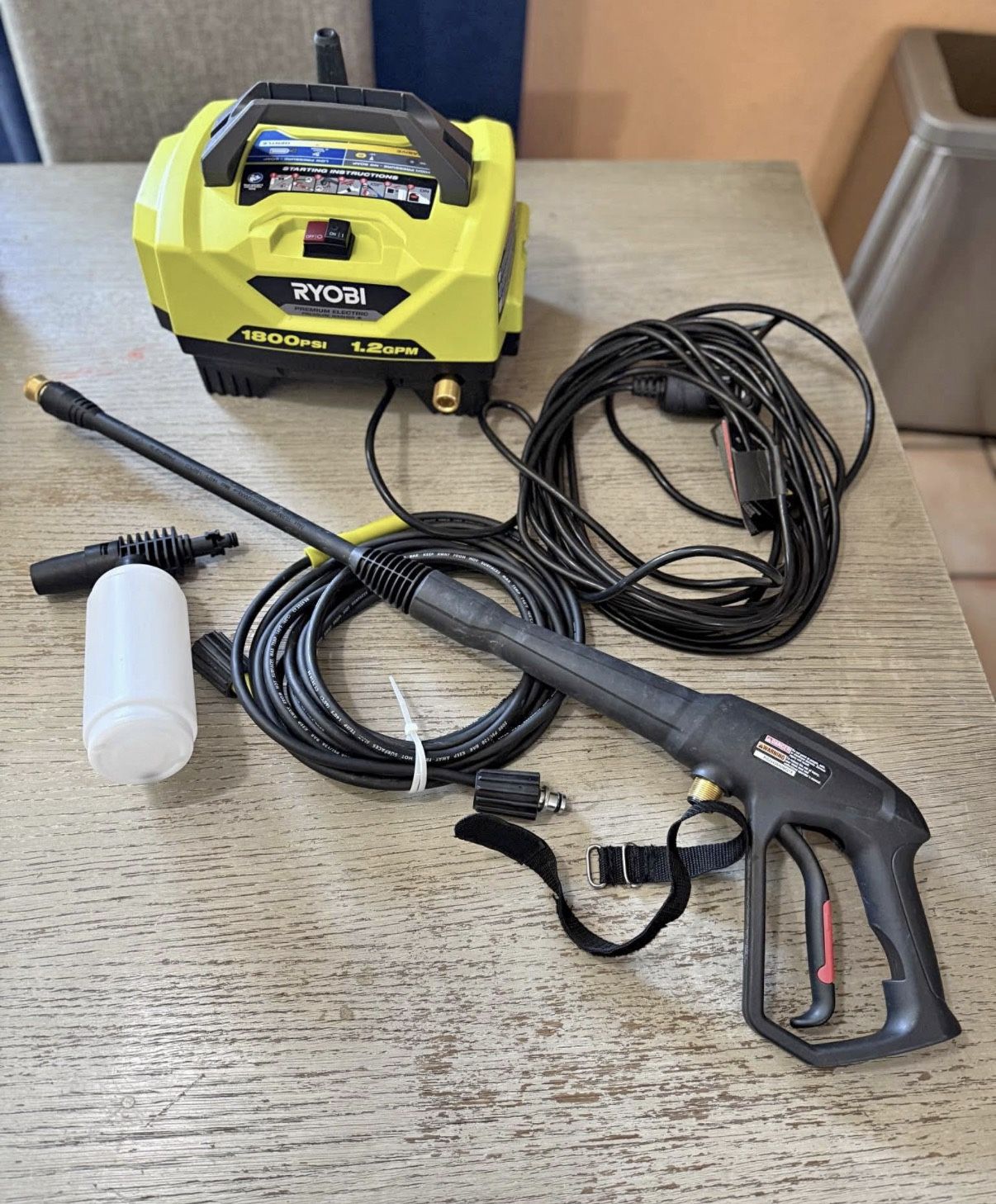 Ryobi Pressure Washer 