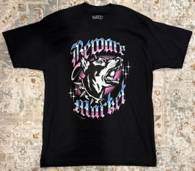 Market Beware Graphic T-Shirt Black