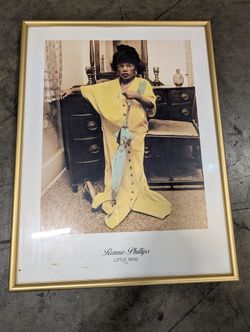 Vintage Ronnie Phillips Little Miss Framed Art Print 1981