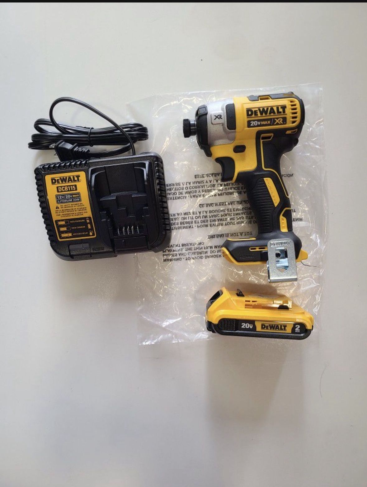 Dewalt 20v Xr 3 Speed Brushless Impact With Battery N Charger
