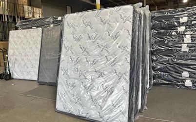 New Queen Size Mattress + Box Spring