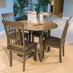 🇺🇸HUGE Ashley Furniture Sale!🇺🇸 Brand New Dropleaf Dinette Set! $50 Down Takes It Home Today! 