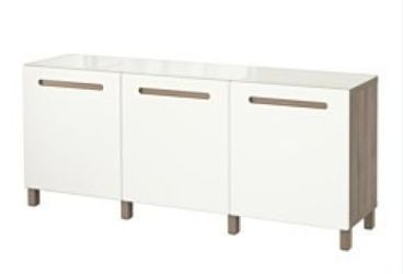 IKEA BESTA storage combination with doors