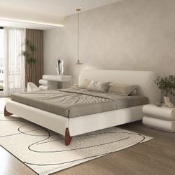 Modern King Bed Frame 