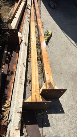 metal post