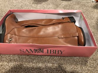 Sam & Libby Tall Brown Riding boots - Woman Size 10