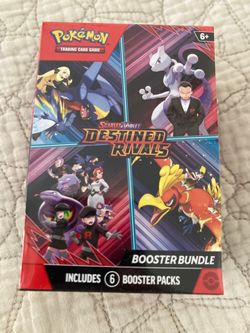 🔥Destined Rivals Booster box Pokemon