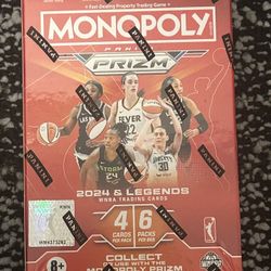 2024 Panini Prizm Monopoly WNBA Booster Box Caitlin Clark RC NEW