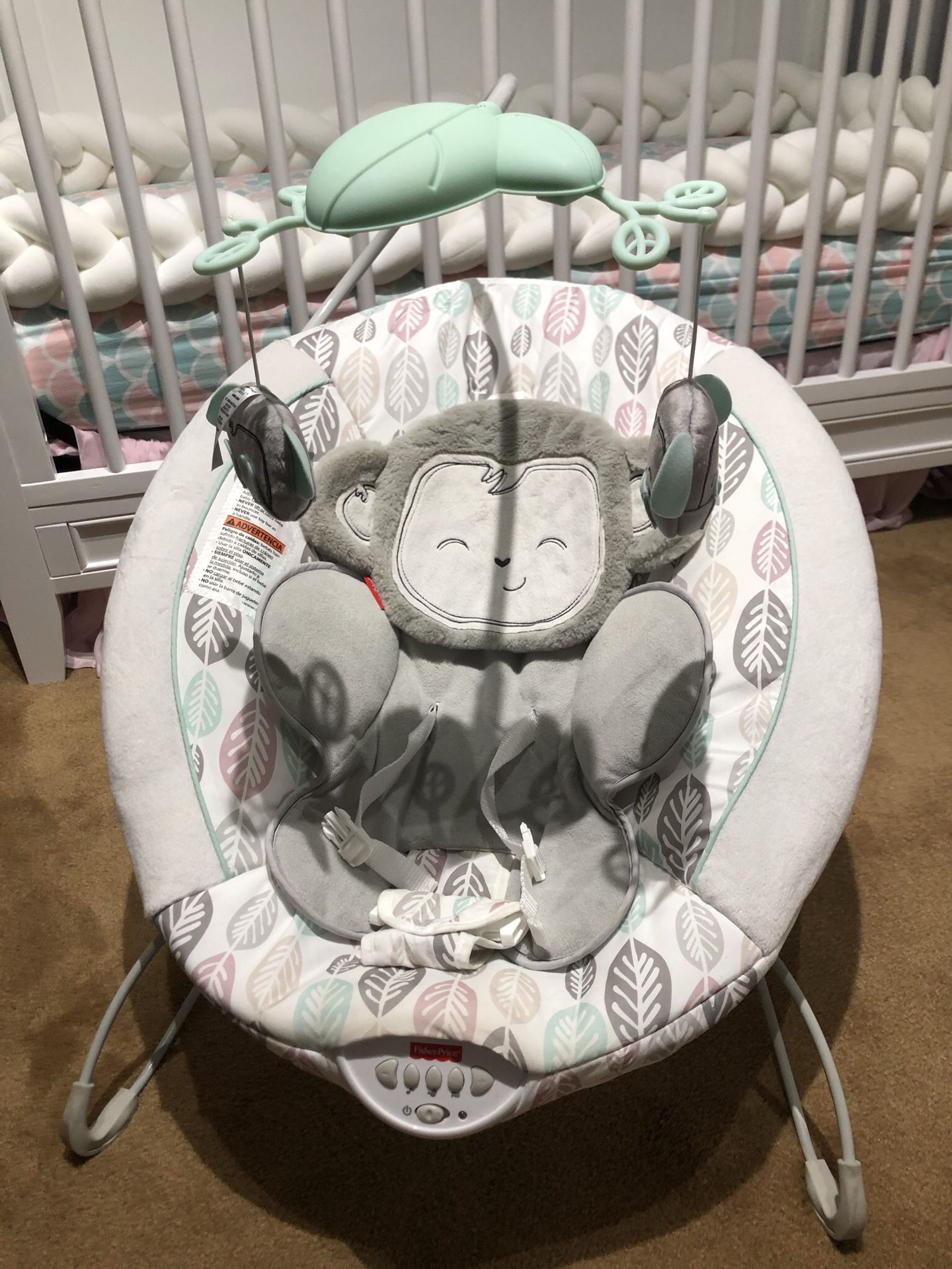 Fisher Price Snugamonkey Deluxe Bouncer