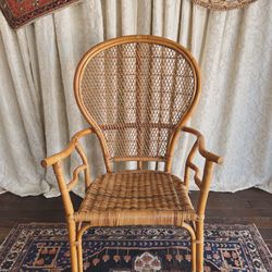 Vintage Peacock Chair 