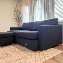 SOFA AND OTTOMAN FOR SALE NEW CONDITION $675