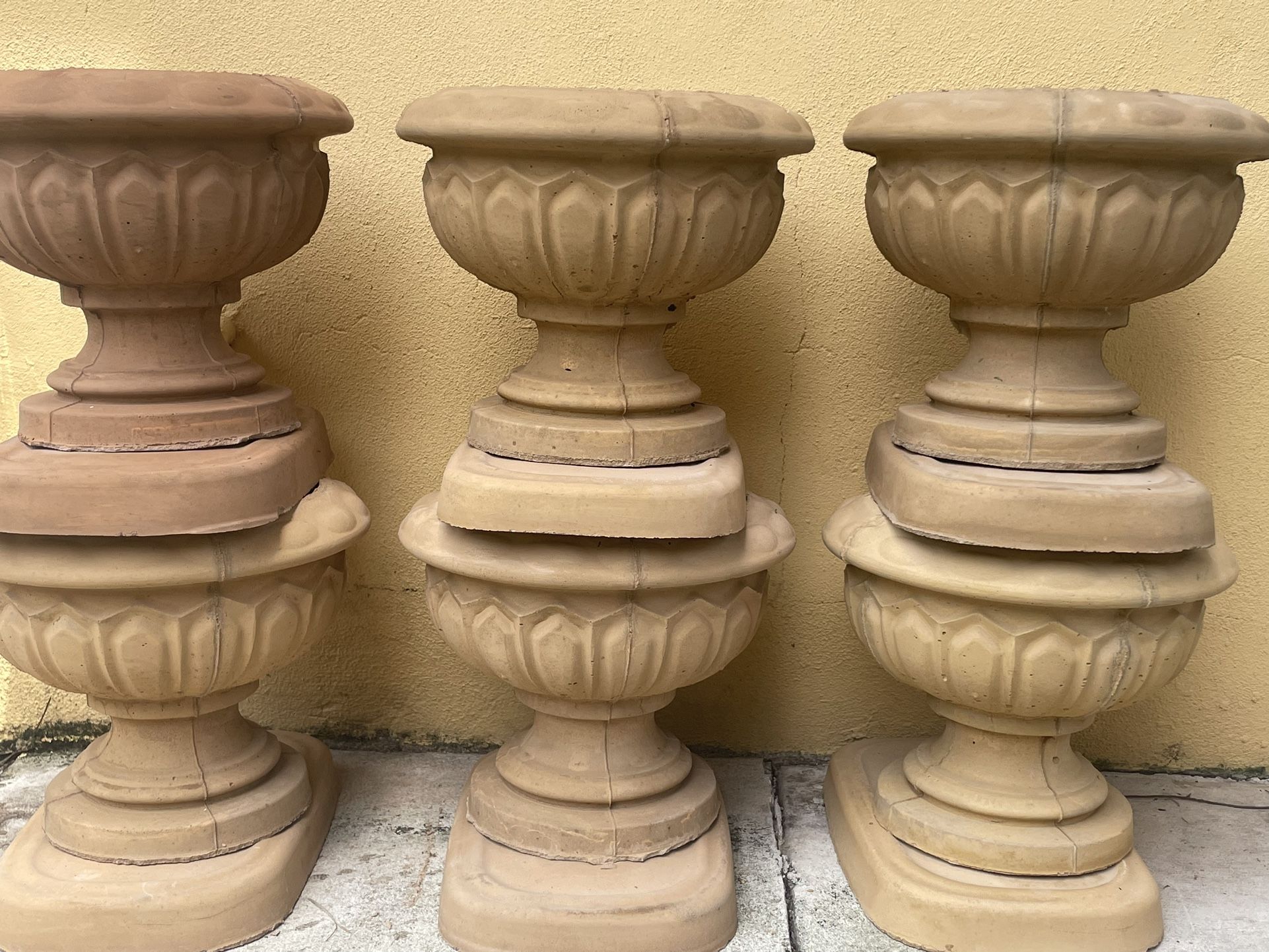 Decorative Cement Flower Pots