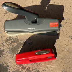 Swingline Red Stapler / Bostitch Hole Puncher