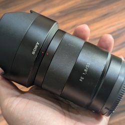 Sony Zeiss Sonnar 55mm F/1.8 Lens For Sony E-Mount Cameras