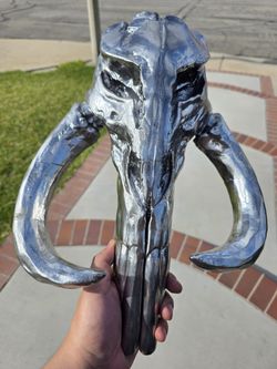 Star Wars Mythosaur Skull Chrome Decoration (Custom Made)