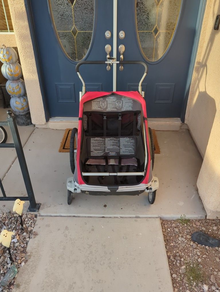 Chariot Cougar 2 CTS Double Jogger Stroller