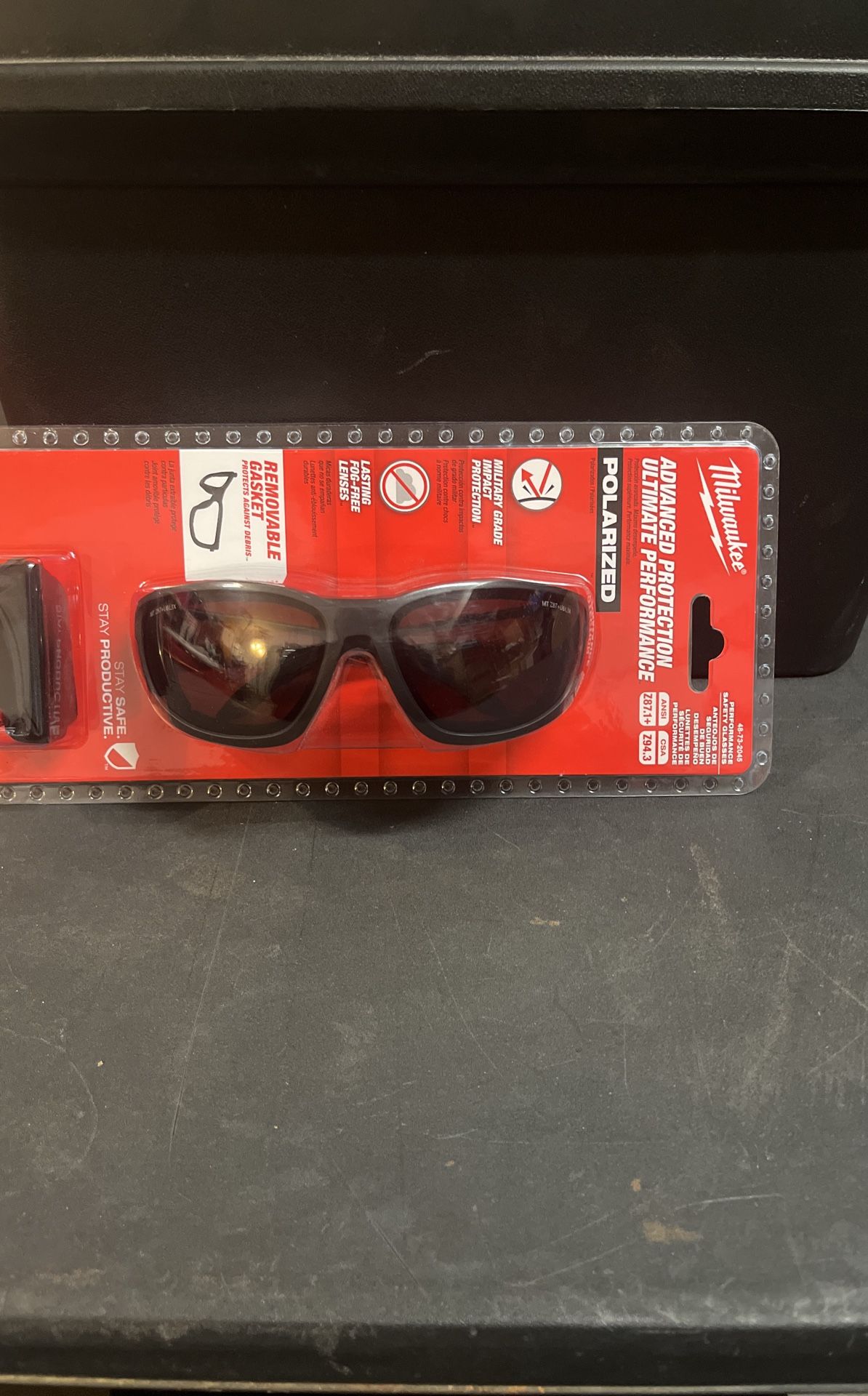 Milwaukee Safety Glasses Polarized