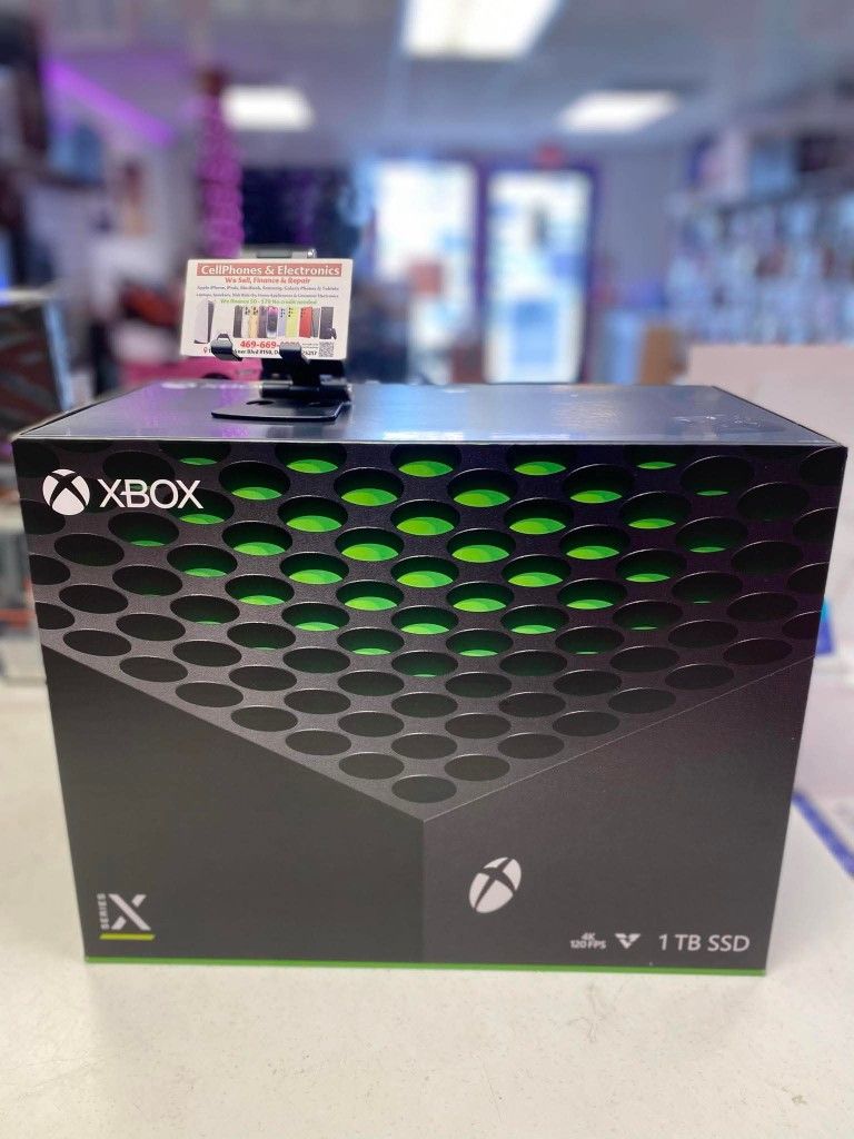 XBOX Series X 1TB Brand New On Payments With Just $50 Down