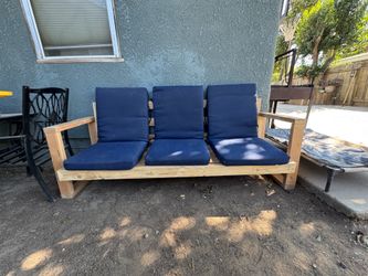 Waterproof Sealed Outdoor Wood Bench