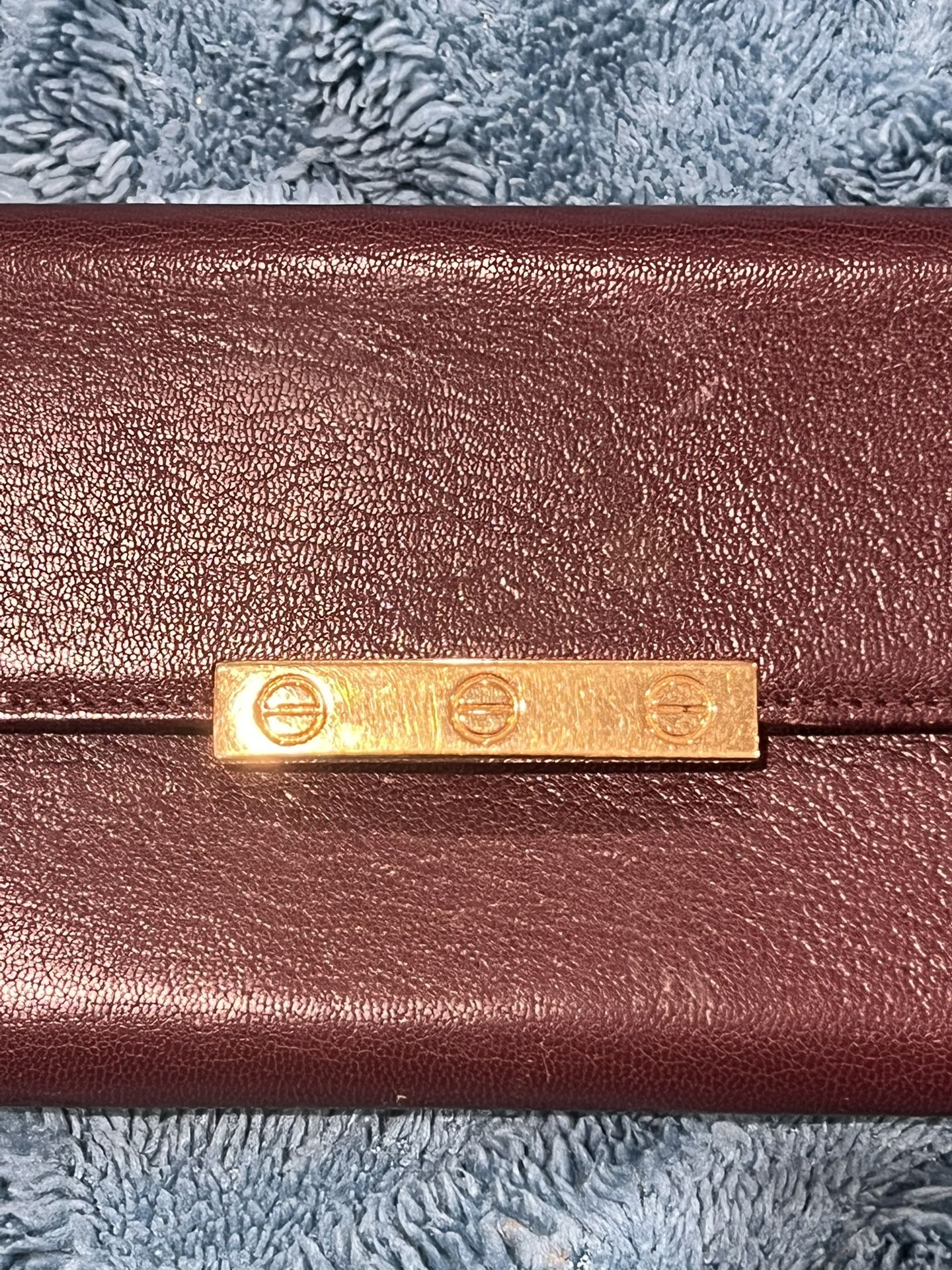 Cartier Bordeaux Wallet