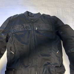 Xelement Textile Motorcycle Jacket AMG For Men Medium Size Armored $100 Or Best Best Offer 